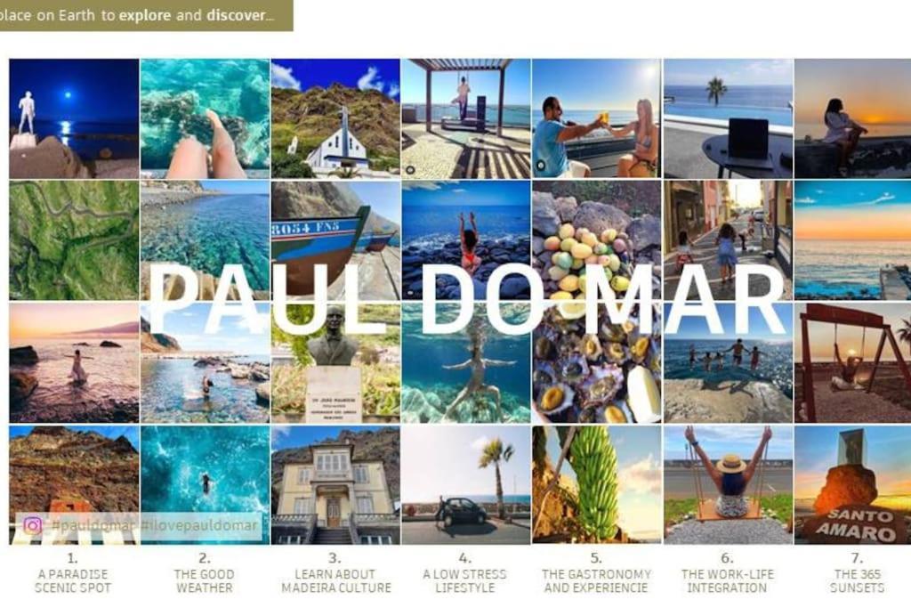 O Pomar - A Quiet Sunny Place With Amazing Sea Views Paul do Mar  Εξωτερικό φωτογραφία
